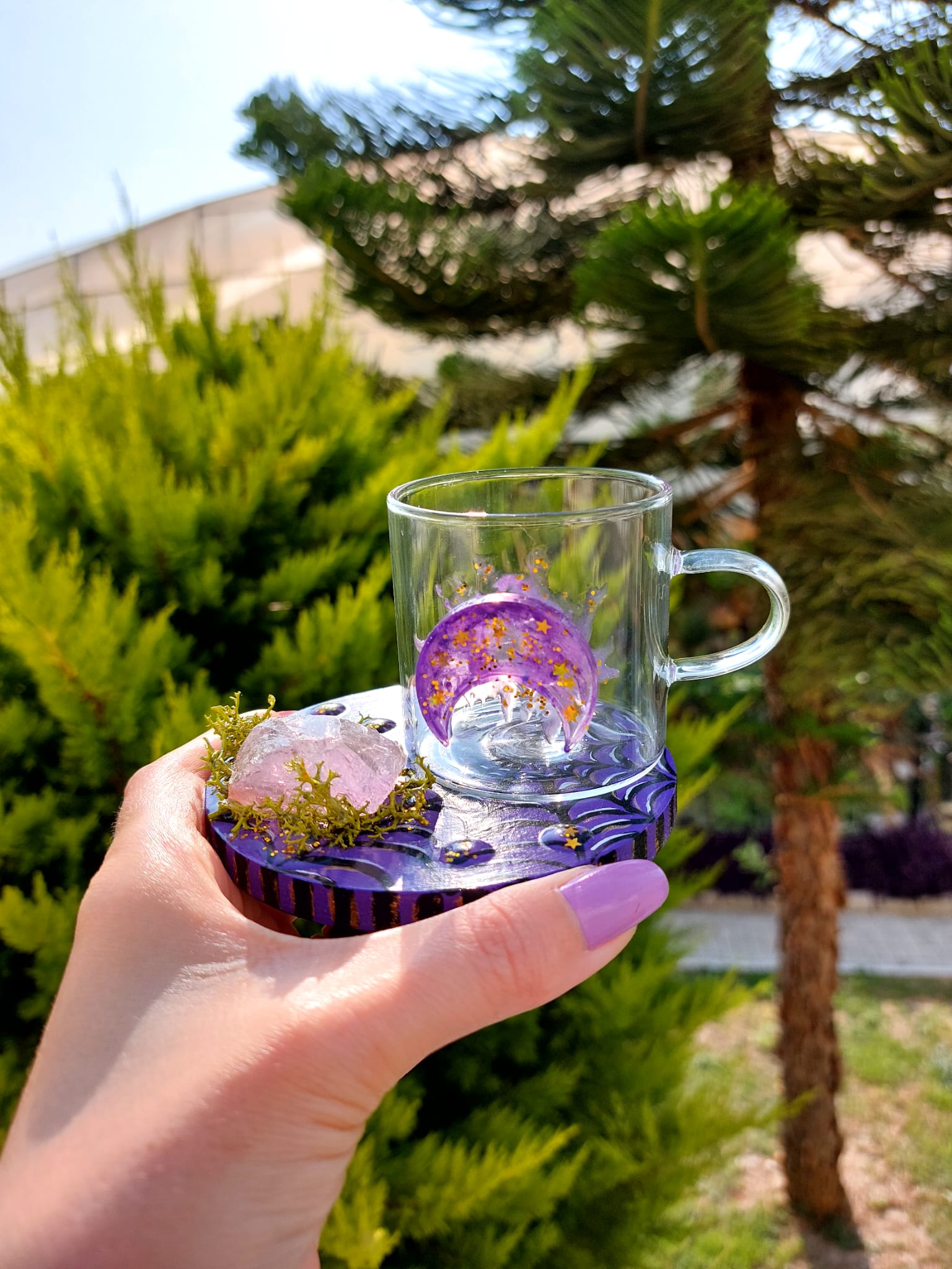 Ametist Ay’lı Fincan