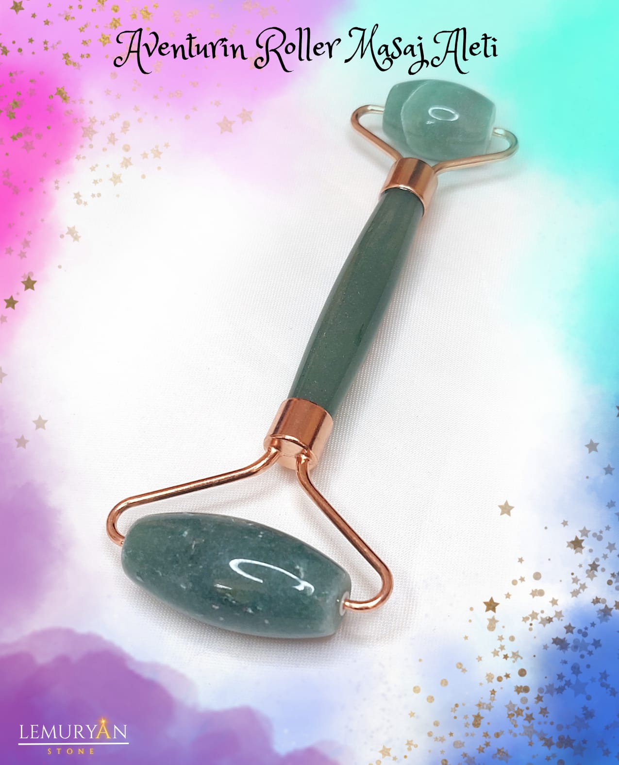 Aventurin Roller Yüz Masaj Aleti