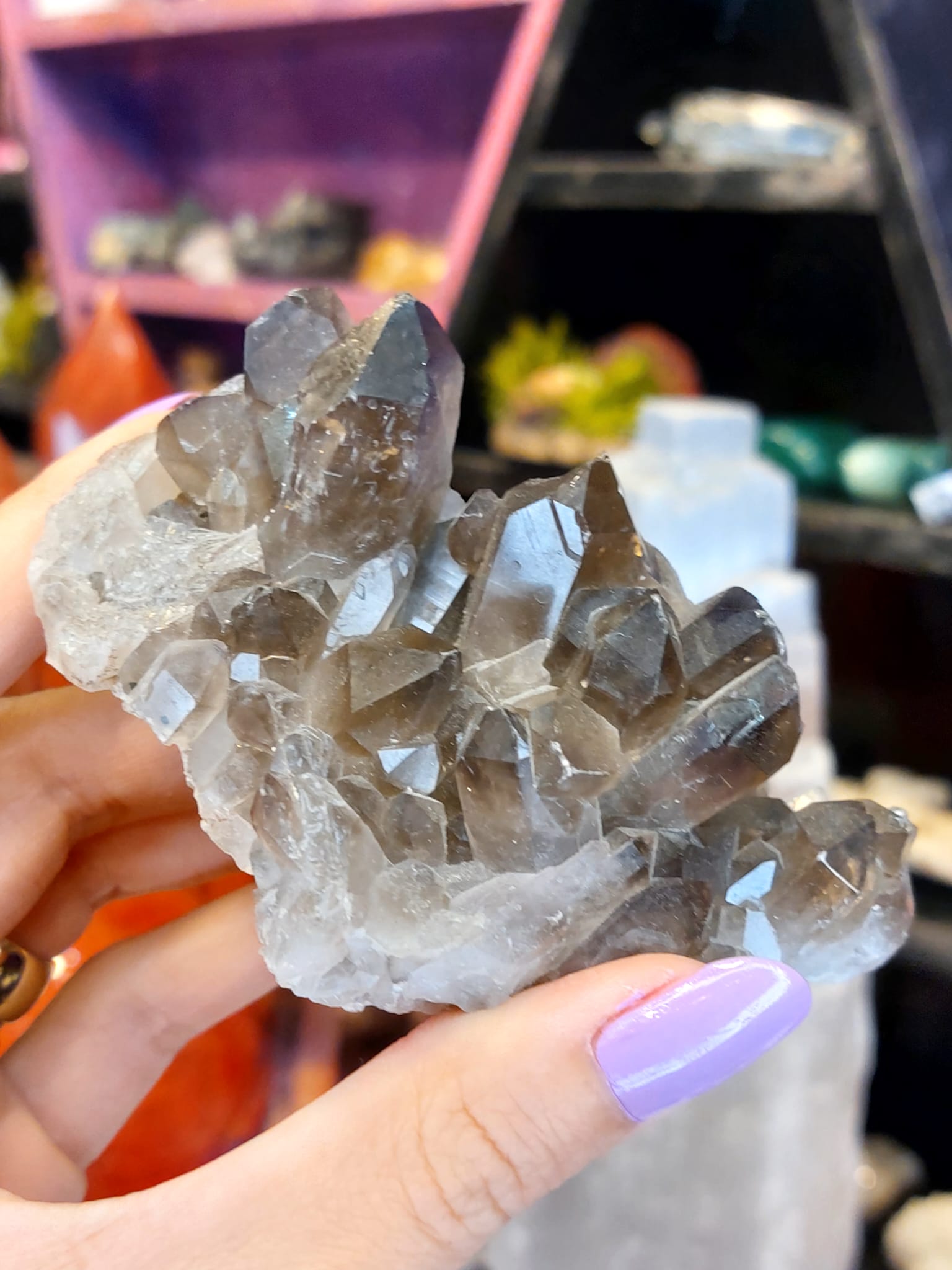 Dumanlı Kuvars Doğal Kaya﻿