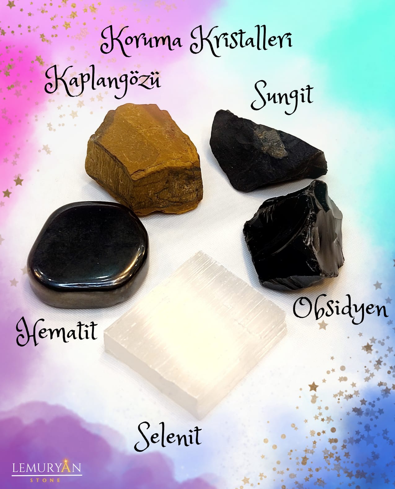 Koruma Kristalleri Seti