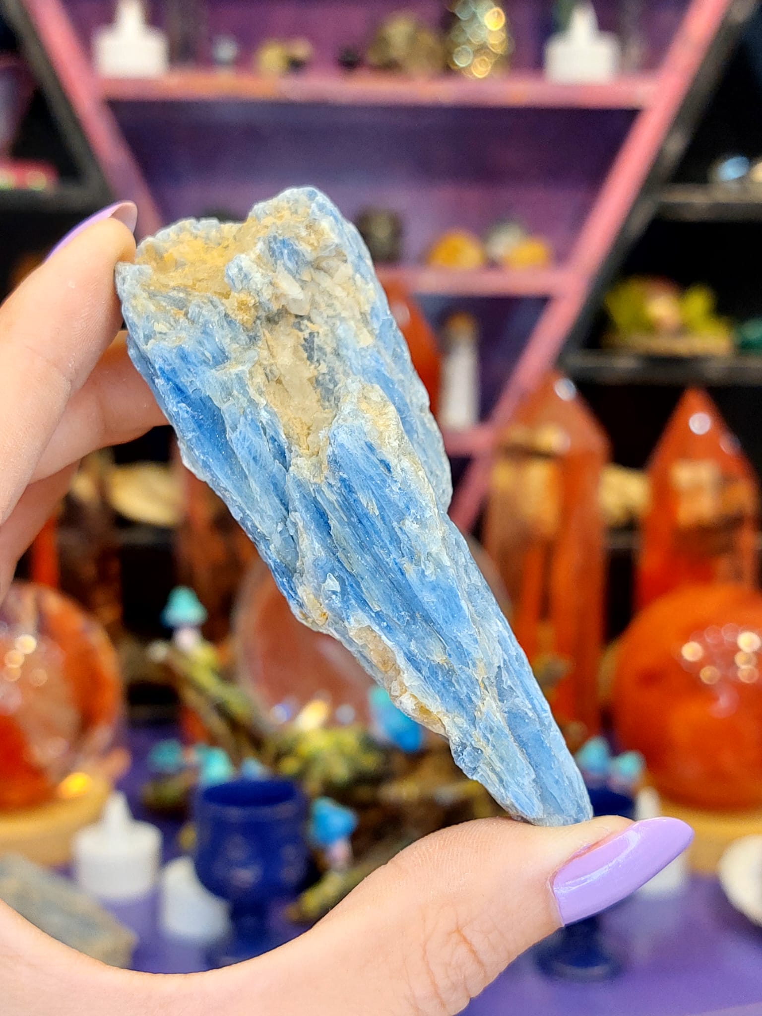 Doğal Kyanit Parça Kayaç