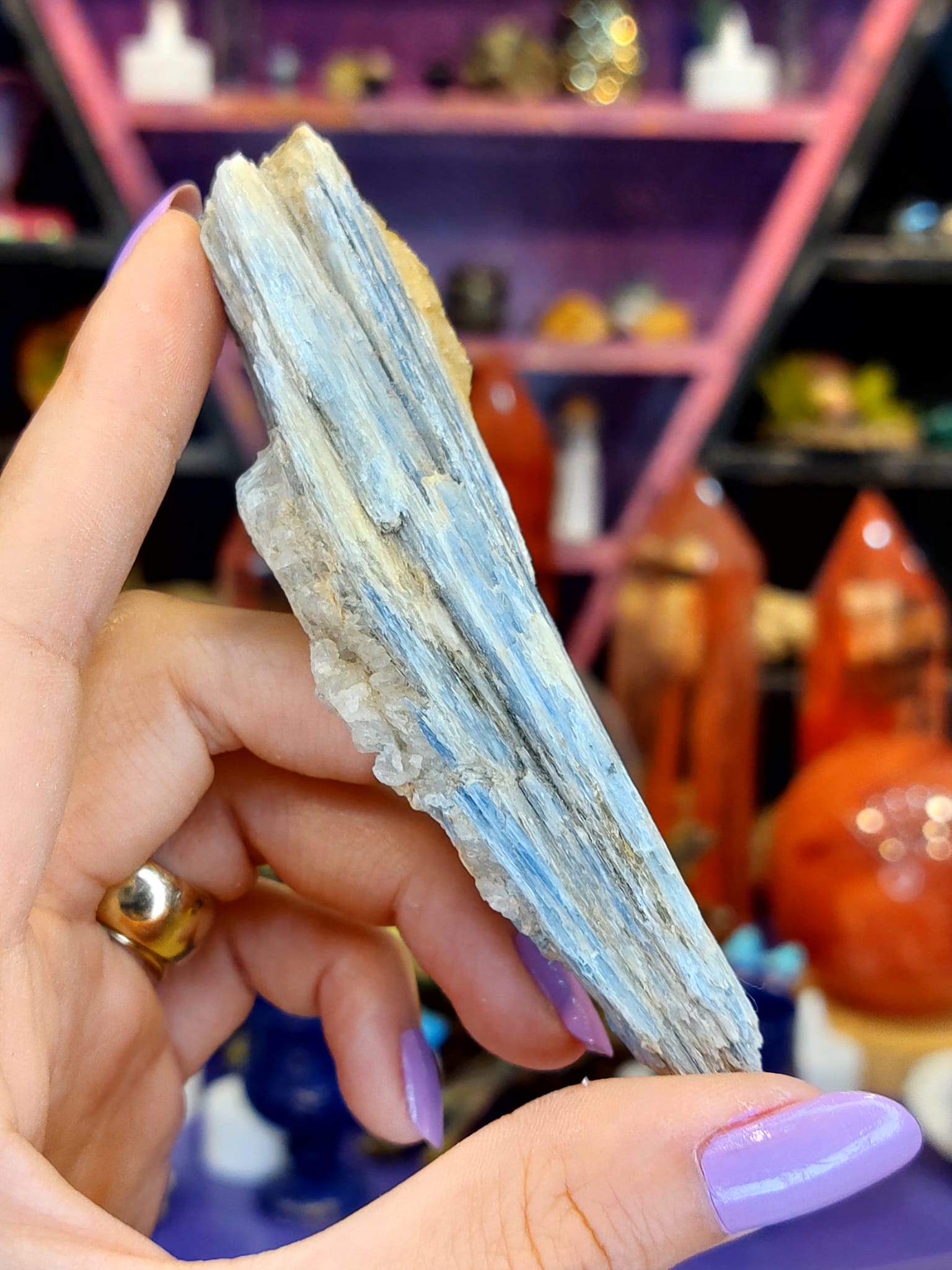 Doğal Kyanit Parça Kayaç