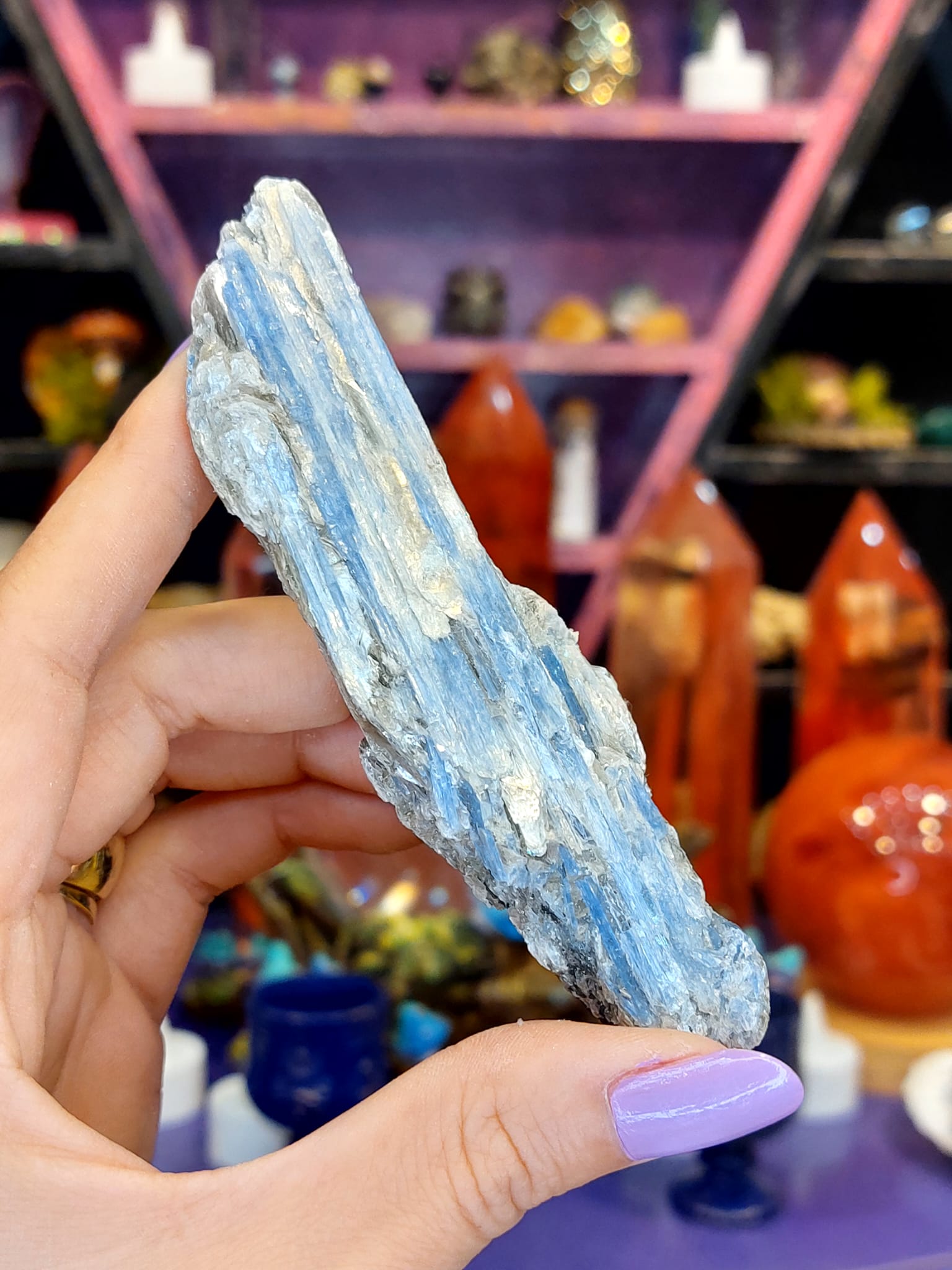 Doğal Kyanit Parça Kayaç