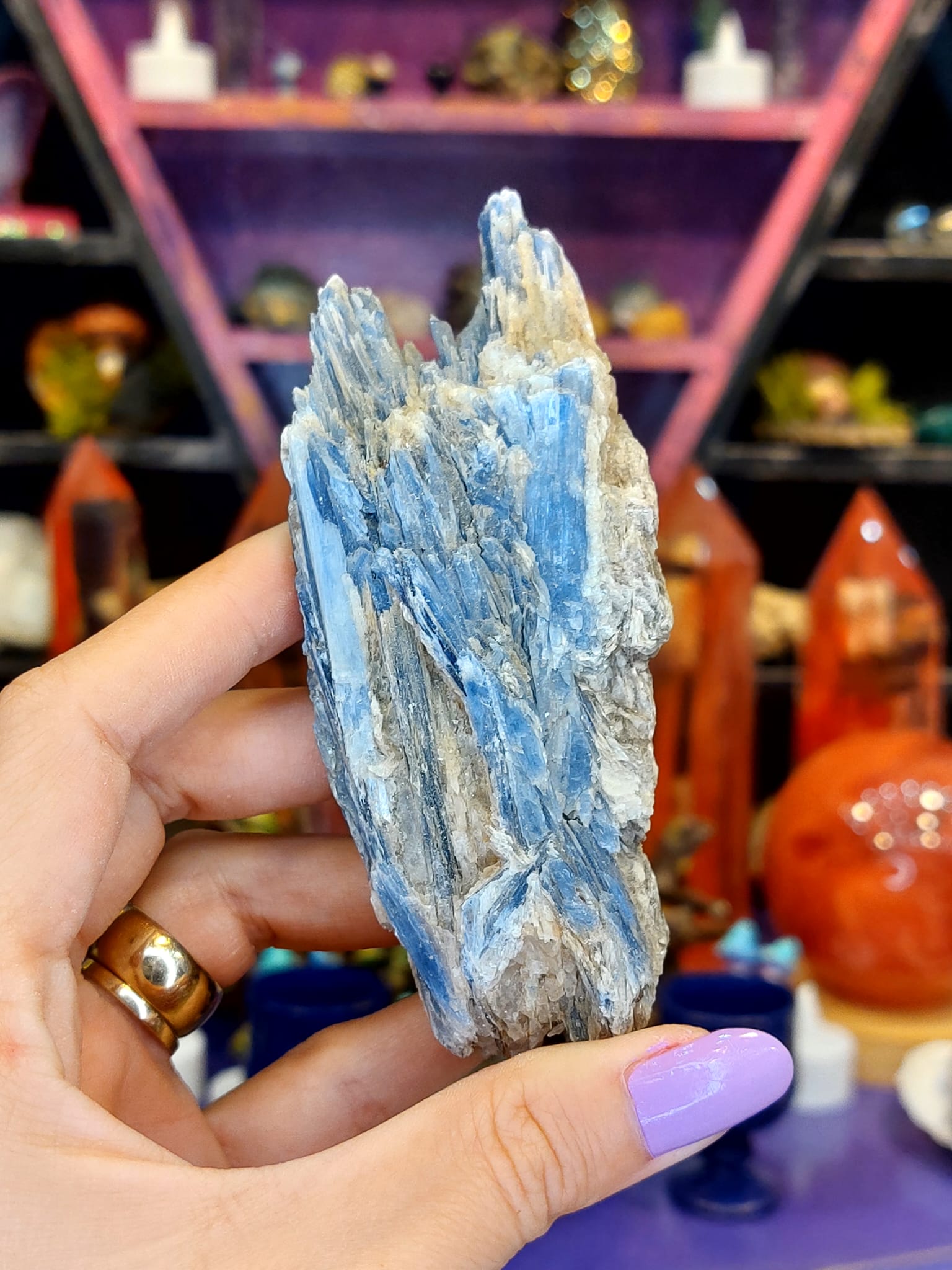 Doğal Kyanit Parça Kayaç