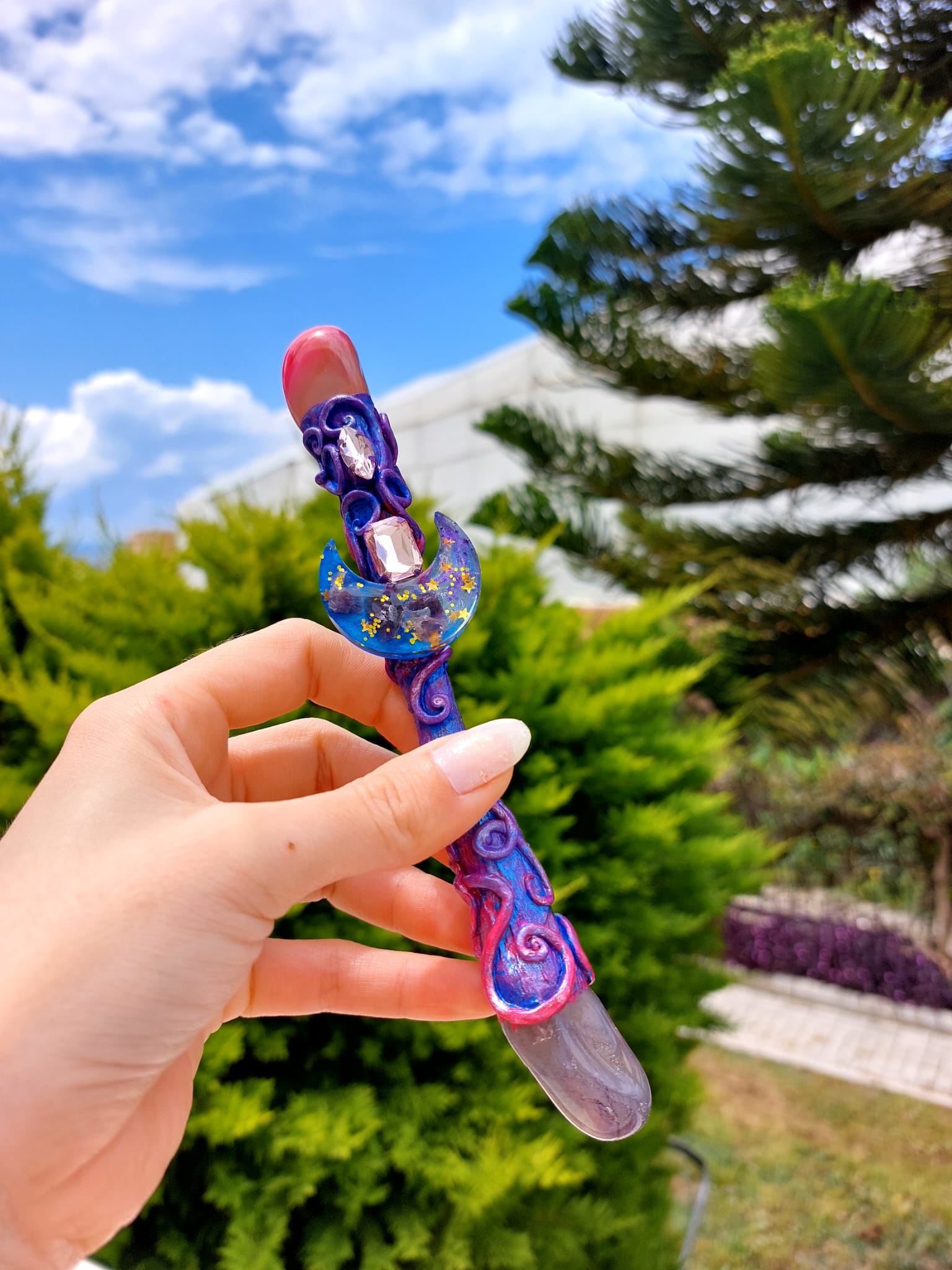 Doğaltaş Mistik Havan & Mini Enerji Değneği