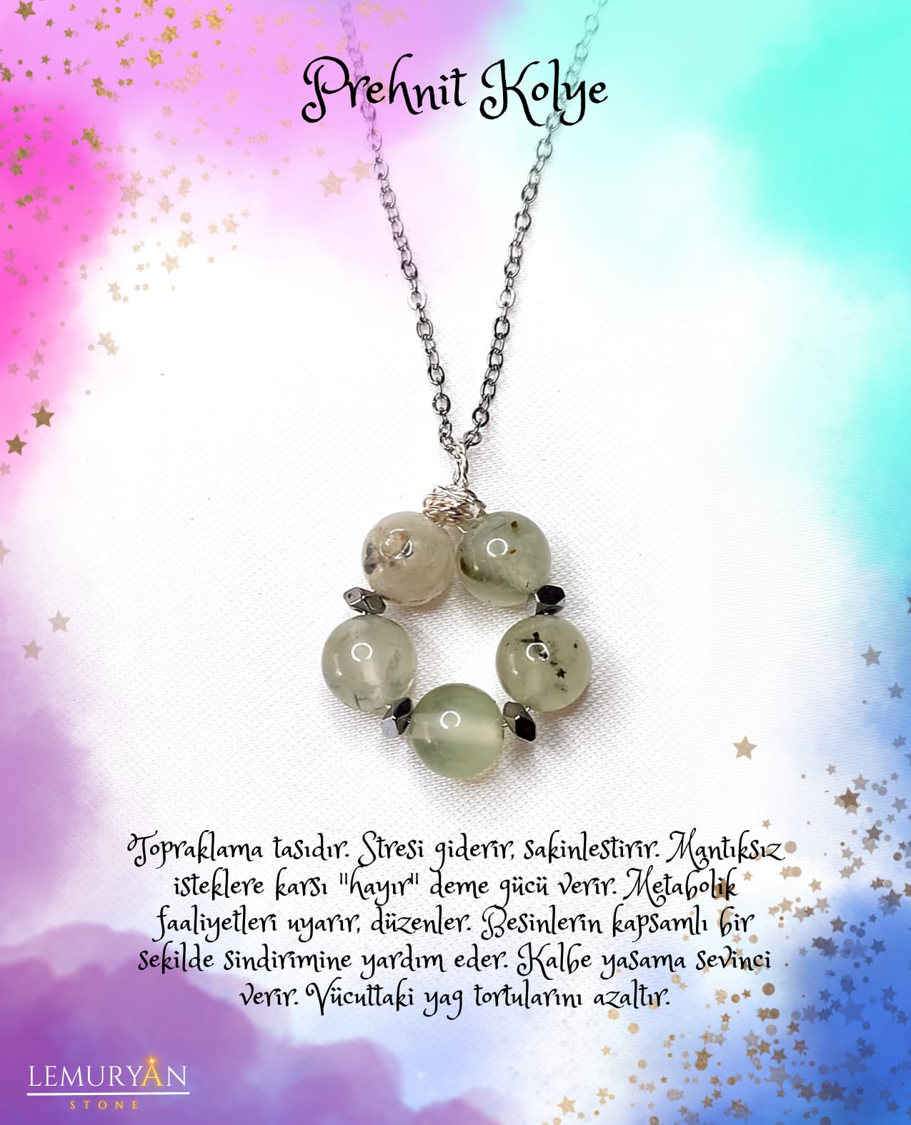 Prinayt Kadın Doğaltaş Kolye