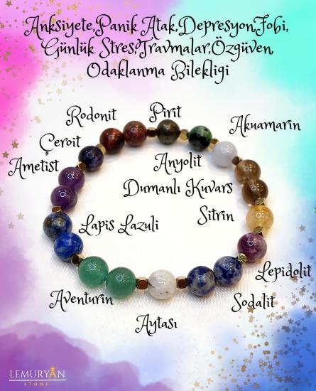 Anksiyete - Panik Atak- Fobi - Depresyon Bilekliği