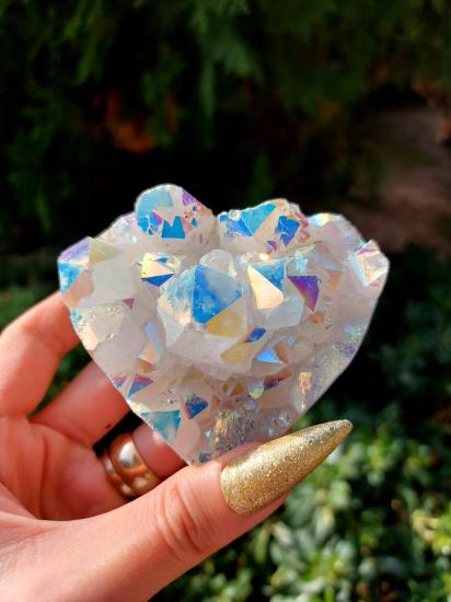 Angel Aura Kuvars Kalp Kayaç