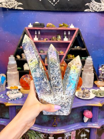 Druze Kalsedon Aura Termal Kuvars