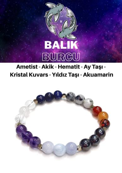 Balık Burcu Bilekliği, Balık Burcu Taşları, Balık Burcu Karakter Özellikleri, Burç Taşları, Burç Taşı, Burç Bilekliği, Burç  Taşı Faydaları, Balık Burcu, Balık Burcu Özellikleri 
