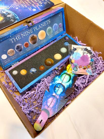 Gezegen Temalı Doğal Taş Hediye Seti