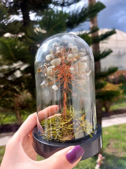 Labradorit Fanus Hayat Ağacı 13cm