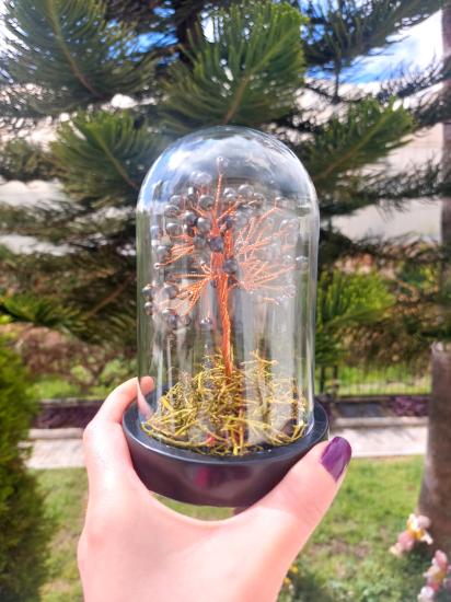 Manyetit Fanus Hayat Ağacı 13cm