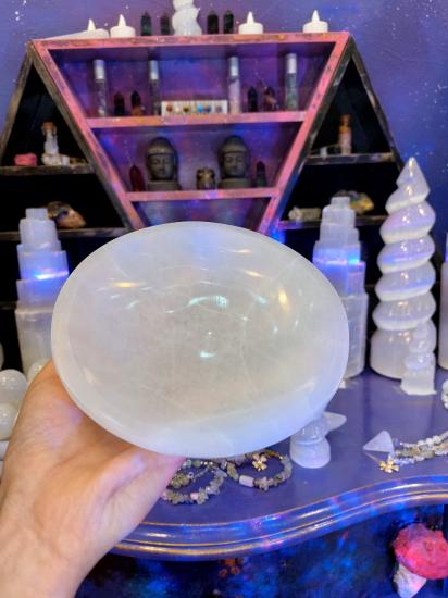 Selenit 15cm Arındırma & Temizleme Kasesi