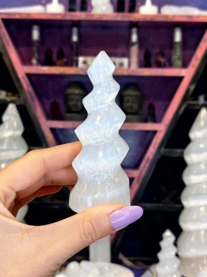Selenit Spiral Kule Kayaç