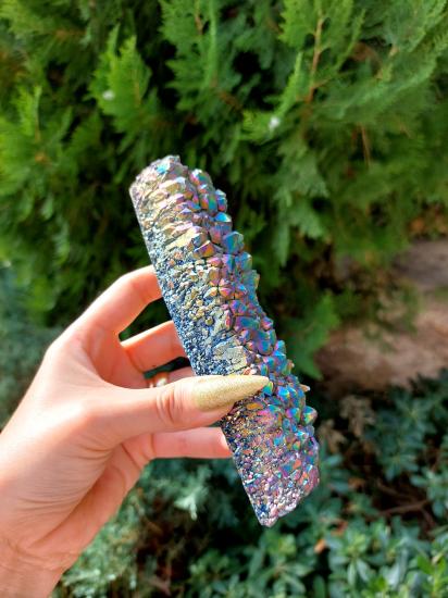 Titanyum Aura Kuvars Koleksiyon Kayaç