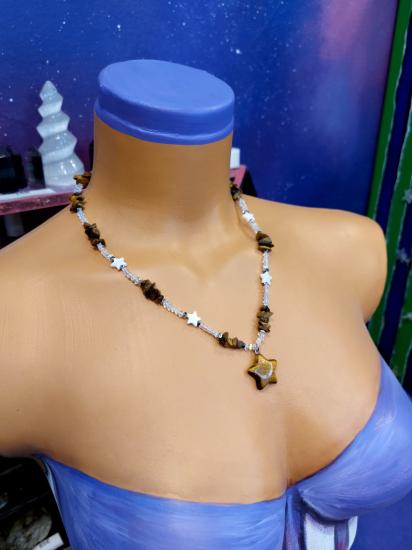 Kaplangözü & Sedef Kadın Tasarım Doğaltaş Kolye