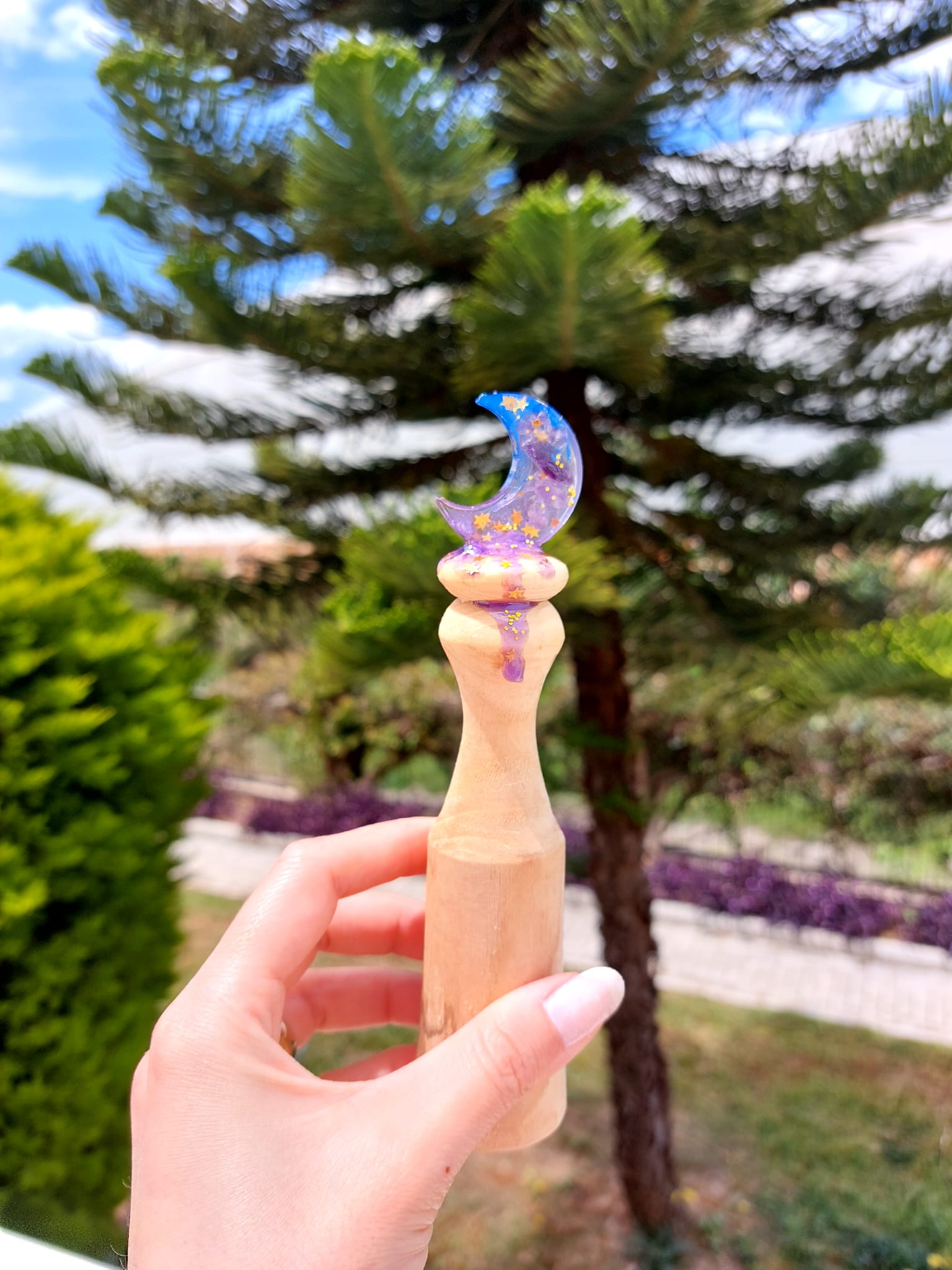 Doğaltaş Mistik Havan & Mini Enerji Değneği